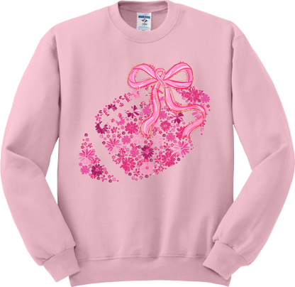 Floral Coquette Pink Football