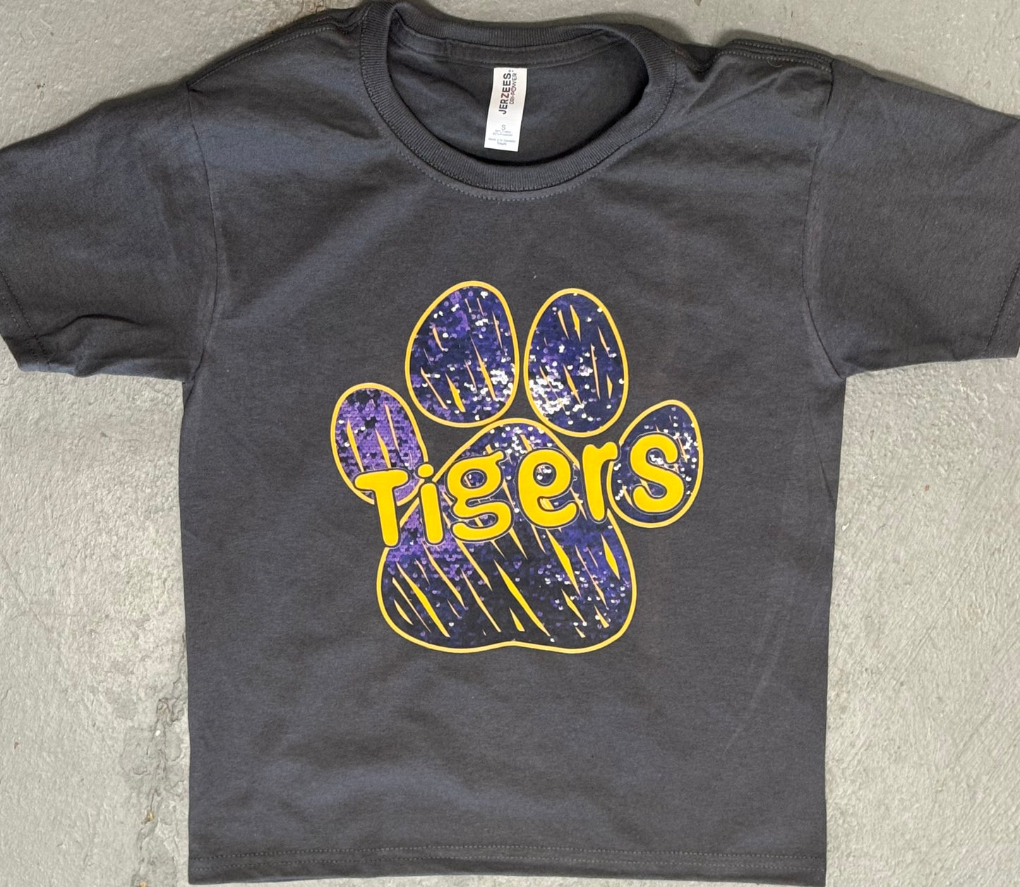 Purple and Gold Tiger Paw