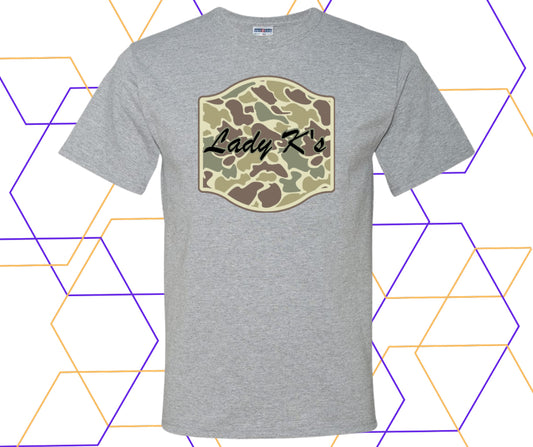 Lady K’s Camo Graphic Tee