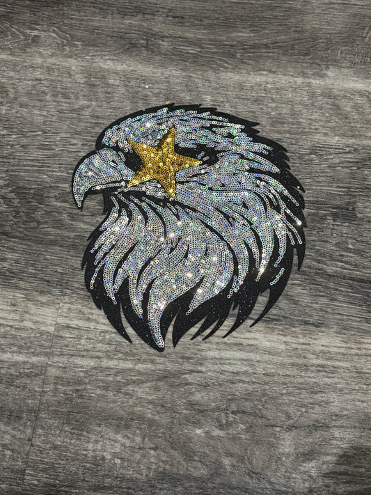 Bling Bling Eagle Mascot