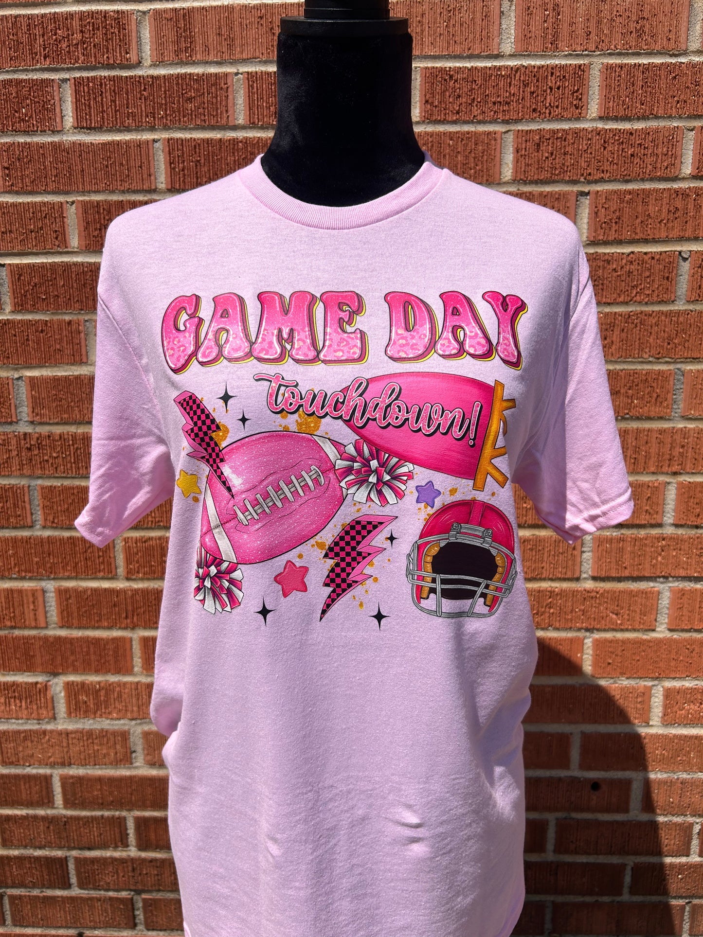 Game Day Pink Out Graphic Tee