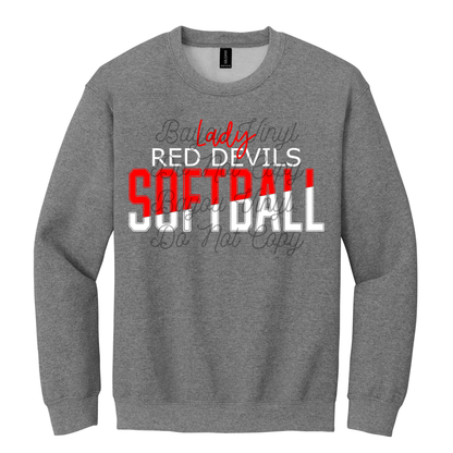 Lady Red Devil's Softball Tee