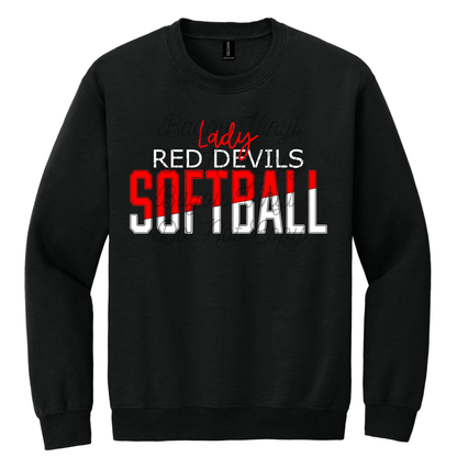 Lady Red Devil's Softball Tee