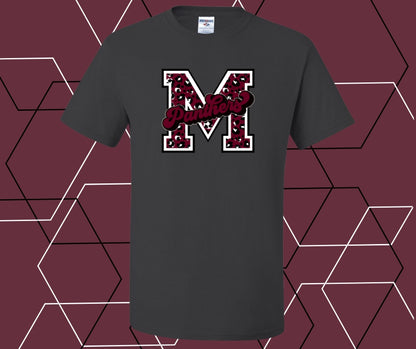 Leopard Varsity M Panthers Graphic Tee