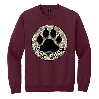 Camo Paw Circle