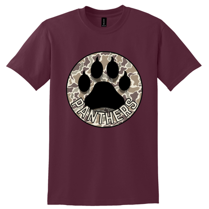 Camo Paw Circle