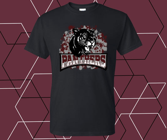 Panthers Watercolor Graphic Tee