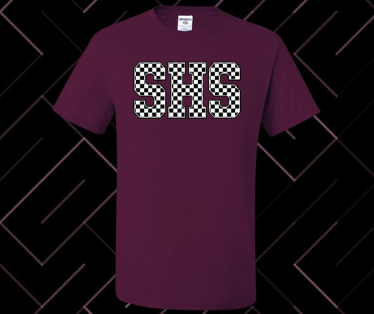 SHS (Simpson) Checker Graphic Tee
