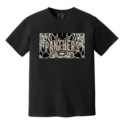 Panther Camo Spirit Block Tees