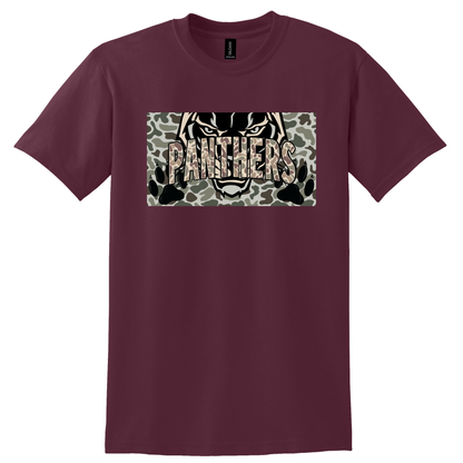 Panther Camo Spirit Block Tees