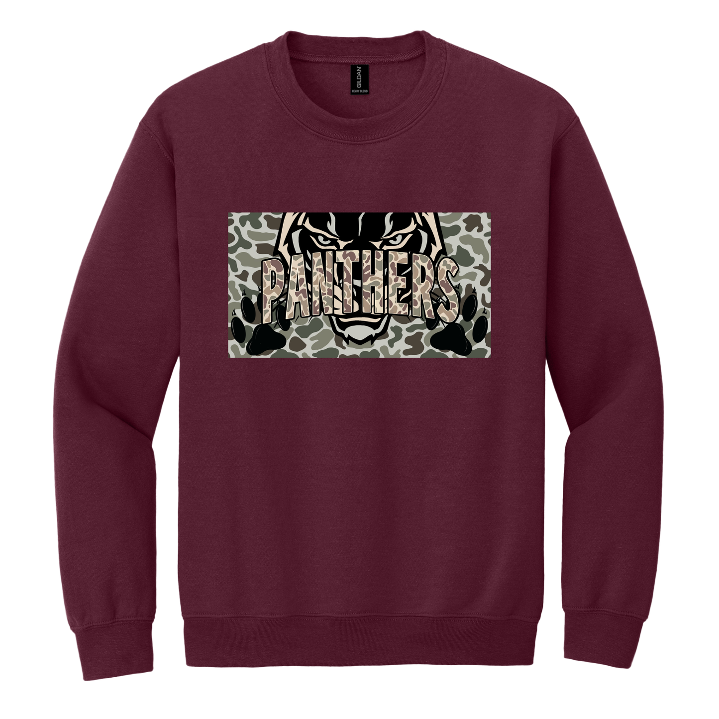 Panther Camo Spirit Block Tees
