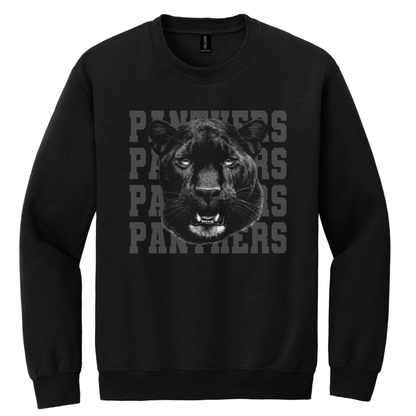 Halftone Mascot Panthers