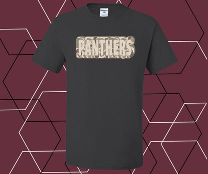 Panthers Bubble Camo Graphic Tee