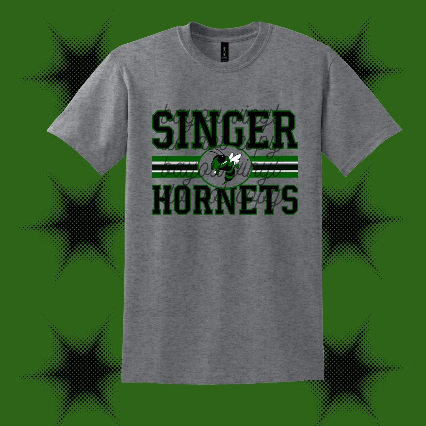 Singer Hornets Fan Wear Tee