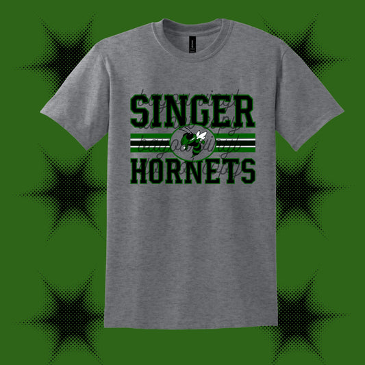 Singer Hornets Fan Wear Tee