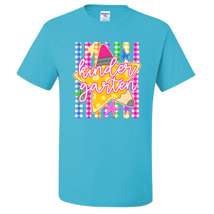 Striped Pencil Star Tees