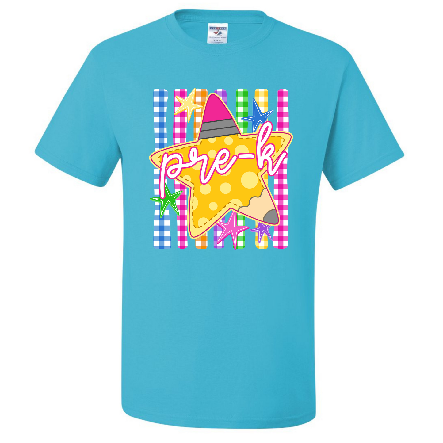 Striped Pencil Star Tees