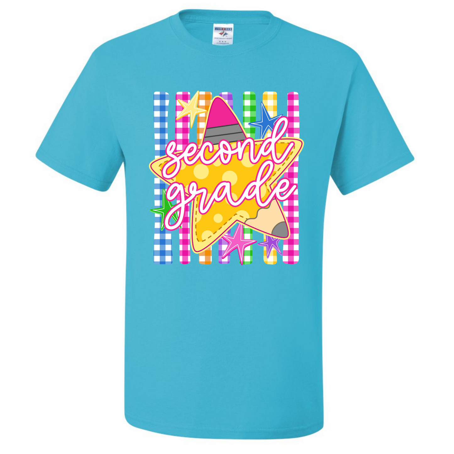 Striped Pencil Star Tees
