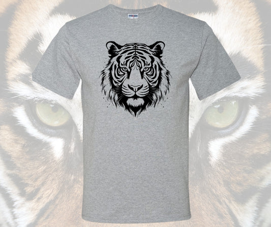 Basic Tiger head Graphic Tee