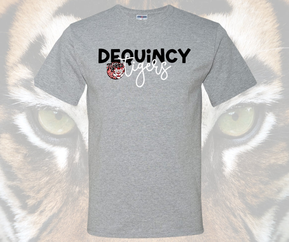 Preppy DeQuincy Tigers Graphic Tee