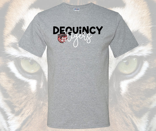 Preppy DeQuincy Tigers Graphic Tee
