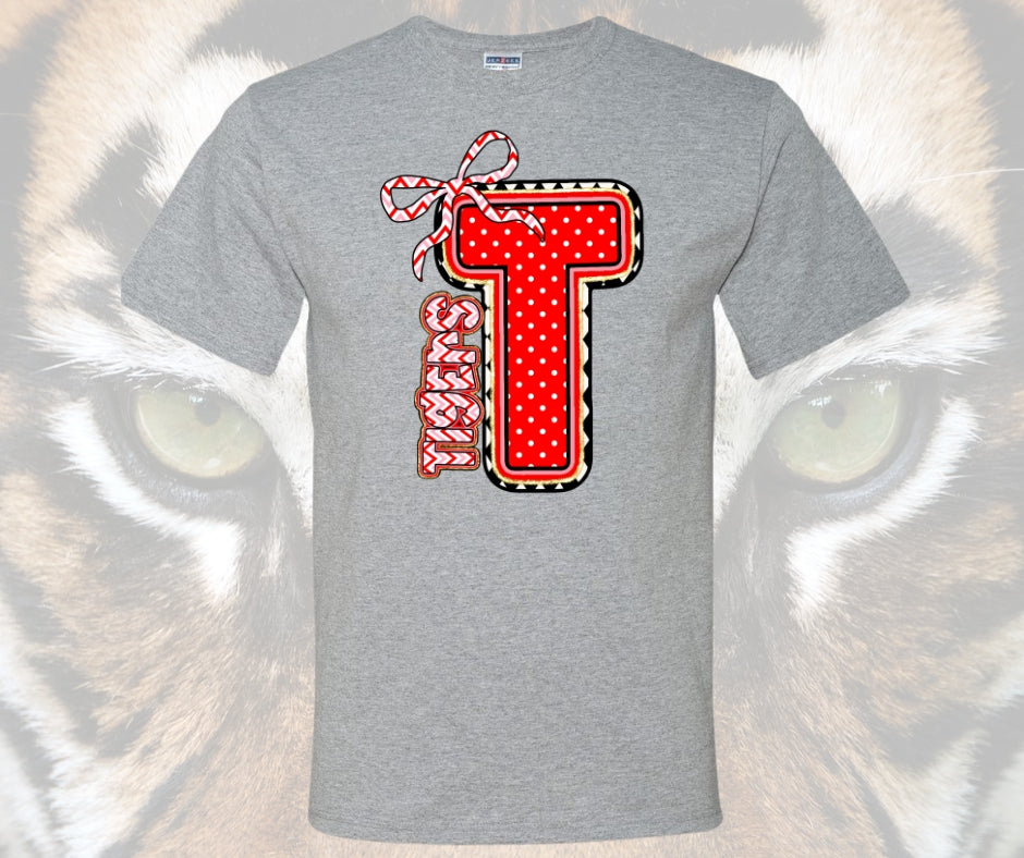 Tigers T Patchwork Graphic Tee