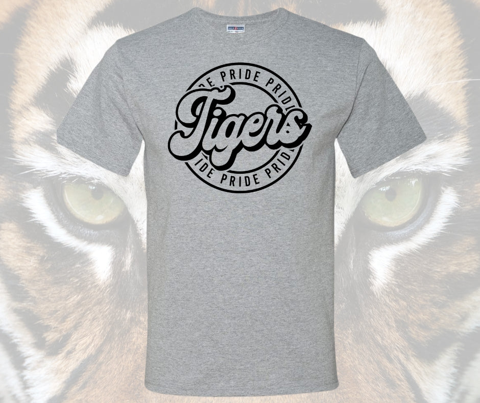 Tiger Pride Round Graphic Tee