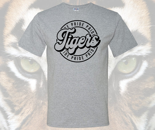 Tiger Pride Round Graphic Tee
