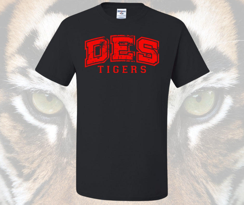 DES Tigers Grunge Graphic Tee