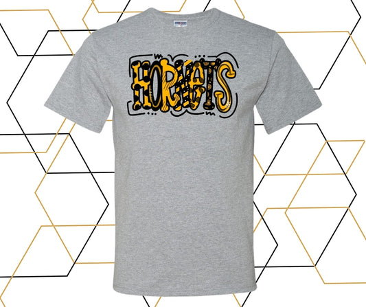 Hornbeck Hornets Doodle Graphic Tee