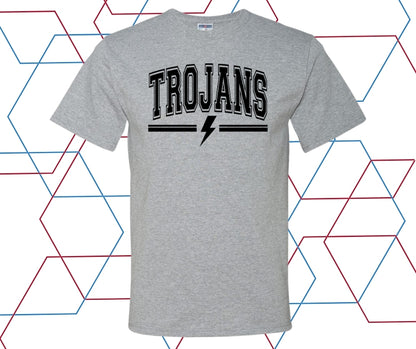 Trojans Lightning Bolt Graphic Tee