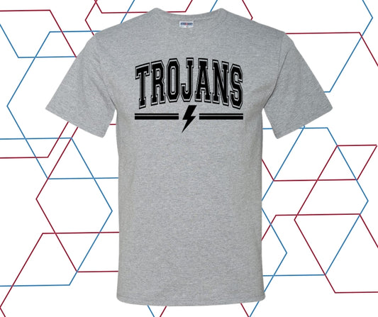 Trojans Lightning Bolt Graphic Tee