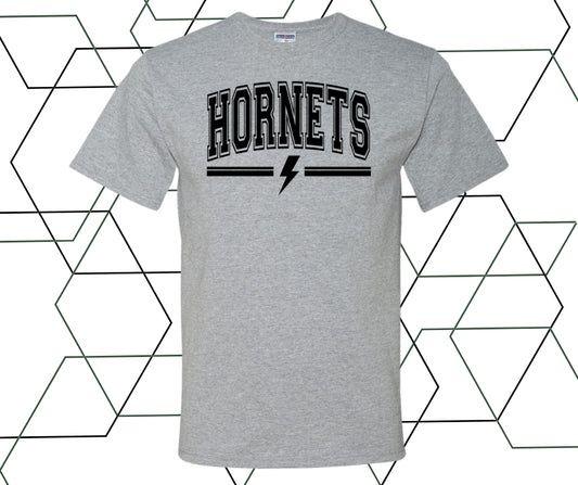 Hornets Basic Lightning Bolt Graphic Tee