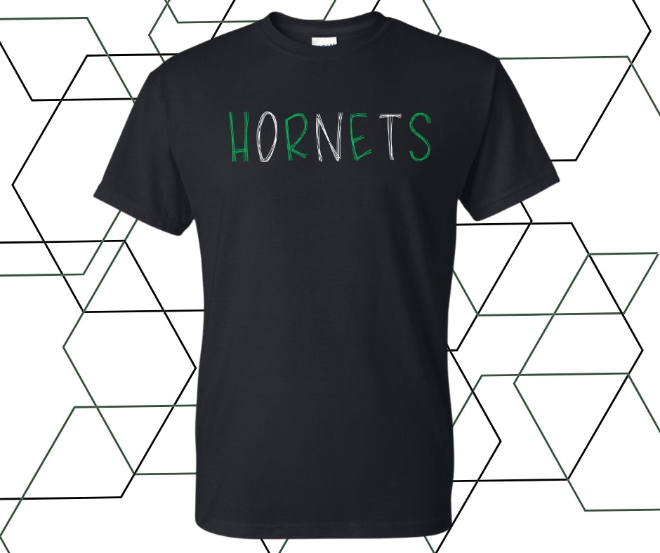 Hornets Scribble Graphic Tee