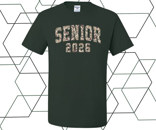 Senior Camo 2026 Graphic Tee