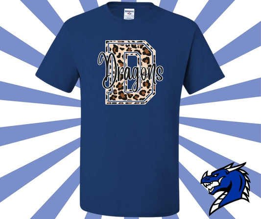 Dragons Leopard D Graphic Tee