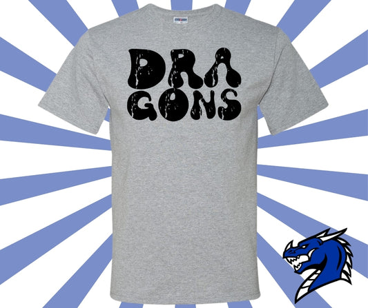 Dragons Bubble Graphic Tee