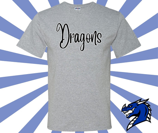 Dragons Simplicity Graphic Tee