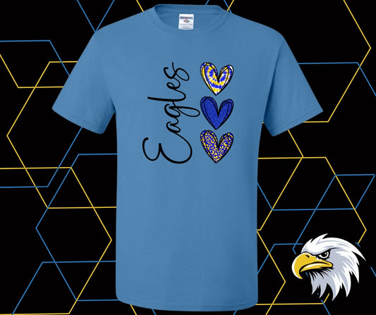 Eagles Heart Graphic Tee