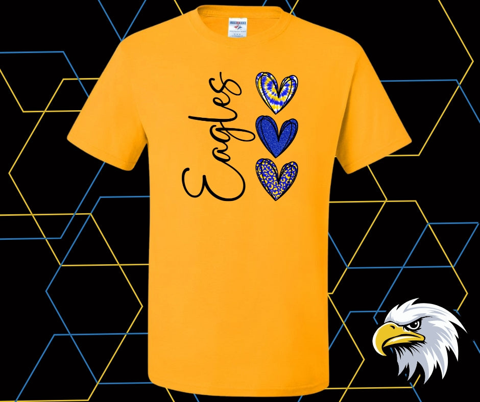 Eagles Heart Graphic Tee