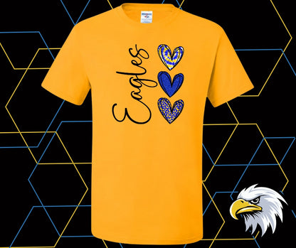 Eagles Heart Graphic Tee