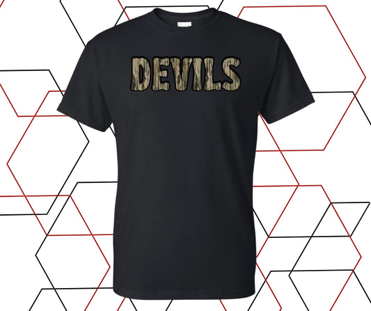 Devils Bottomland Camo Graphic Tee