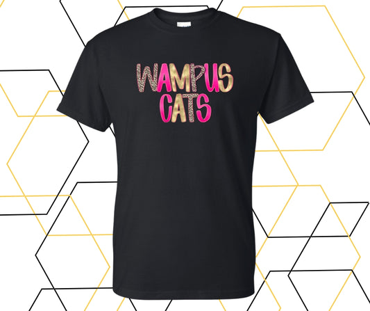 Preppy Wampus Cats Graphic Tee