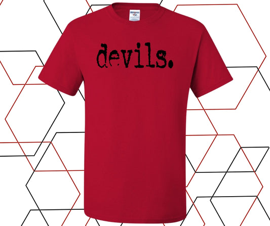 Red Devils Block Graphic Tee