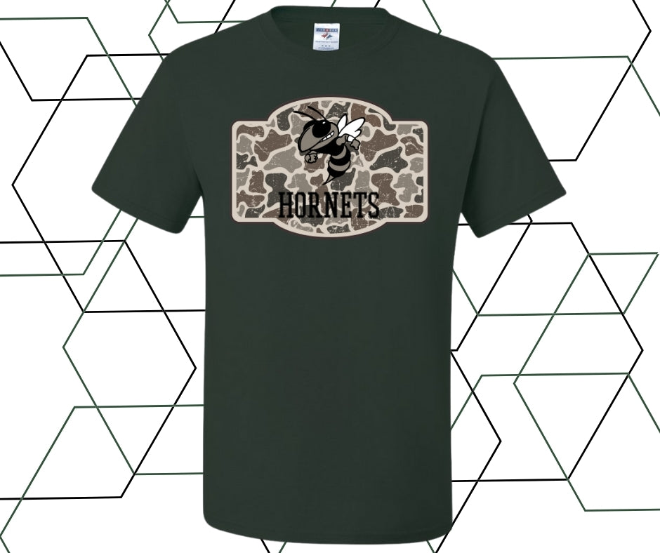 Hornets Camo Graphic Tee