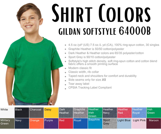Youth Gildan Softstyle