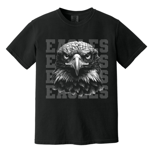 Halftone Mascot Eagles