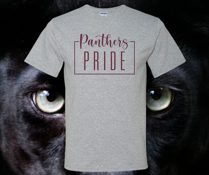 Panthers Pride Script Graphic Tee
