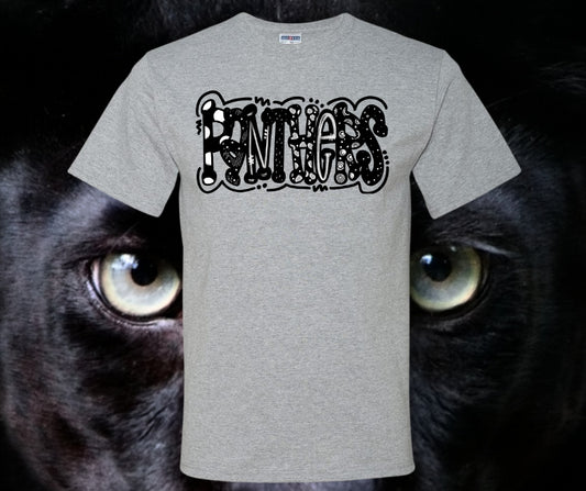 Panthers Doodle Graphic Tee