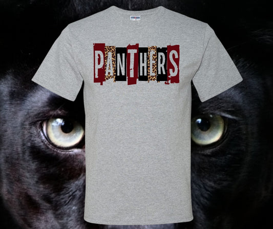Panthers License Plate Graphic Tee